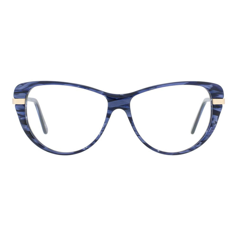 Andy Wolf Blue Metal & Plastic Glasses (Frames)