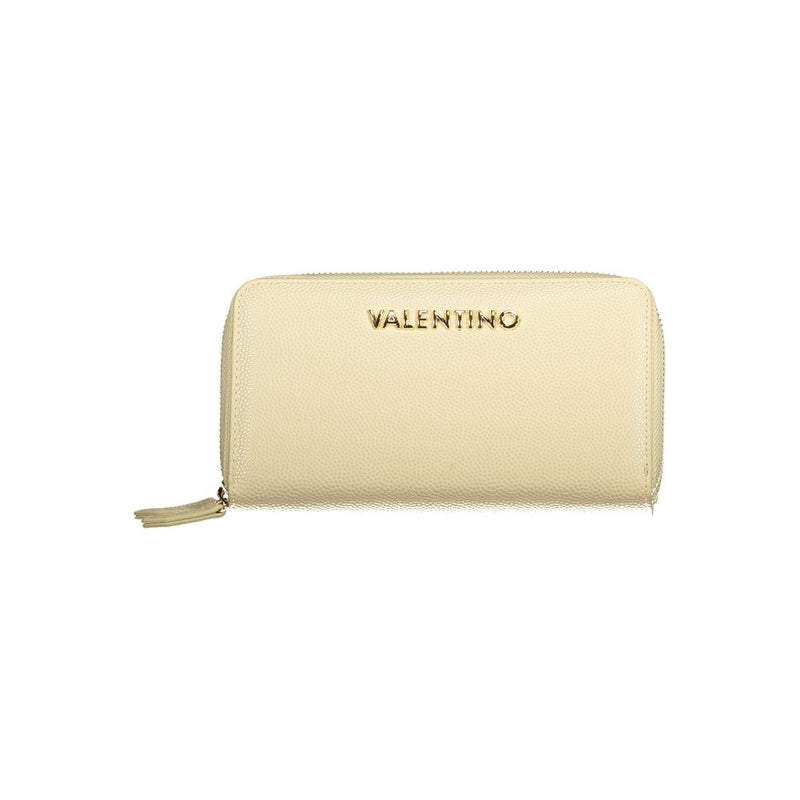 Mario Valentino Beige Polyurethane Women's Wallet