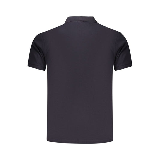 Rifle Blue Cotton Men's Polo Shirt