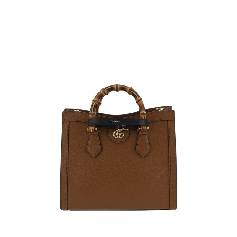 Gucci Brown Calf Leather Bos Taurus Shoulder Bag