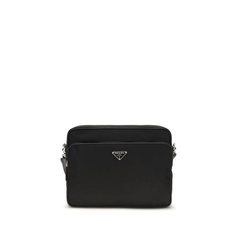 Prada Black Recycled Polyamide Shoulder Bag