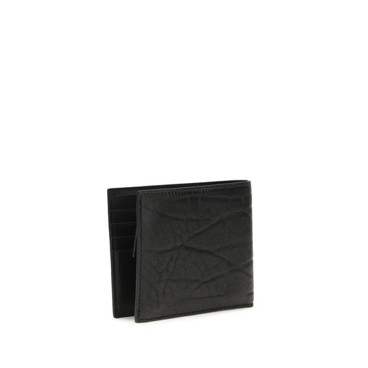 Ferragamo Black Lamb Ovis Aries Aries Wallet