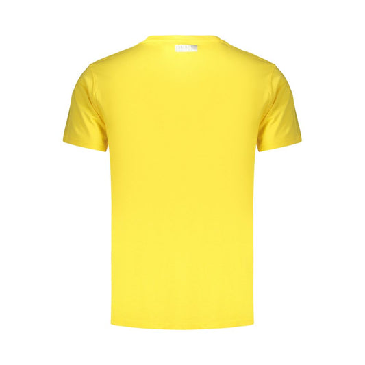 Bikkembergs Yellow Cotton Men's T-Shirt