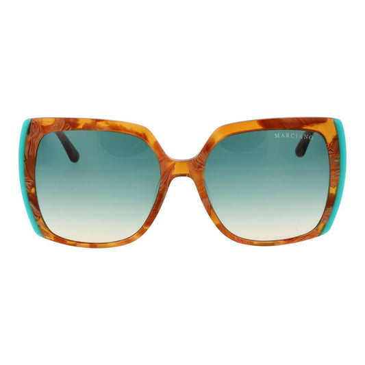 Marciano by Guess Brown Acetate Sunglasses