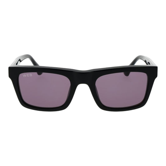 Web Black Acetate Sunglasses