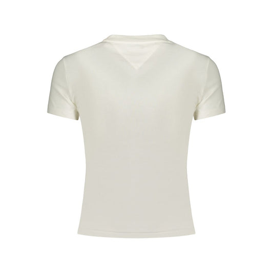 Tommy Hilfiger Bianco Cotton Women's T-Shirt