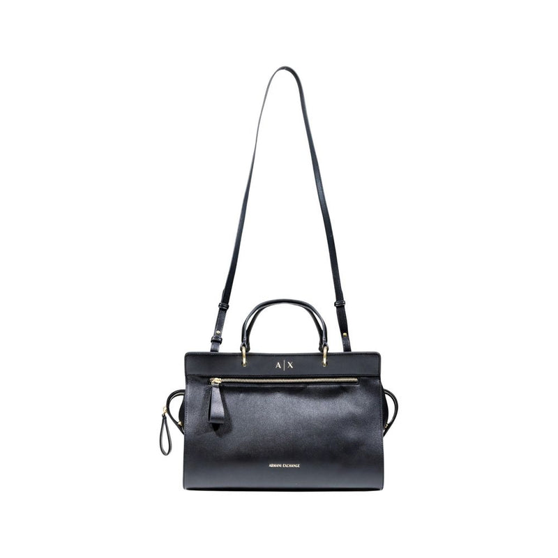 Armani Exchange Black Polyester Handbag