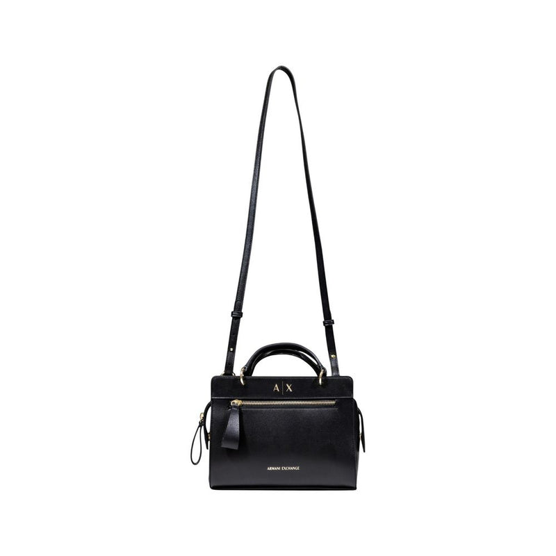 Armani Exchange Black Polyester Handbag
