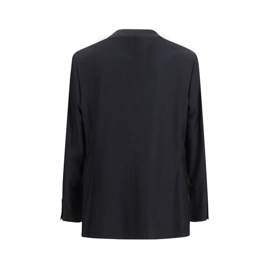 Brunello Cucinelli Black Wool Oves Aries Jacket