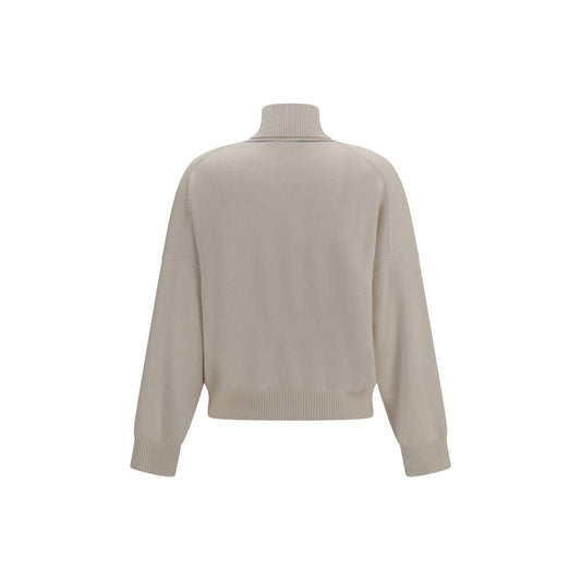 Brunello Cucinelli Beige Cashmere Sweater