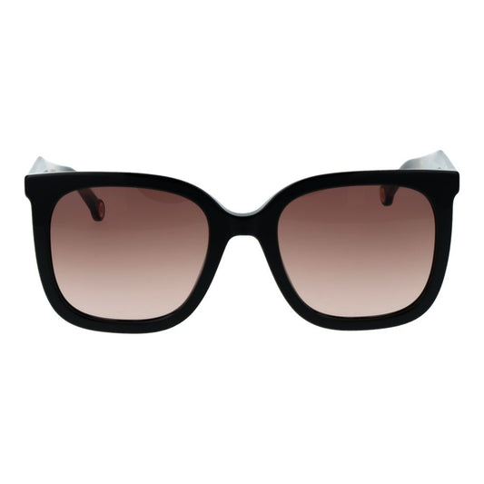 Carolina Herrera Black Acetate Sunglasses