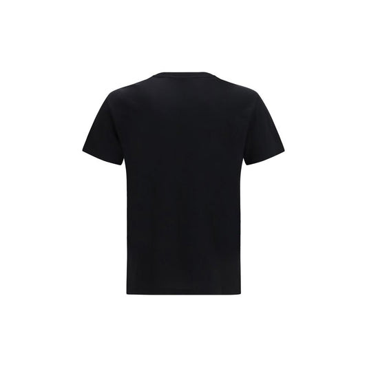 Valentino Black Cotton T-Shirt