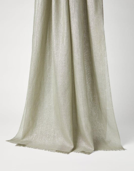 Brunello Cucinelli Army Cashmere Scarf
