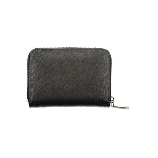 Valentino Black Polyurethane Women's Wallet