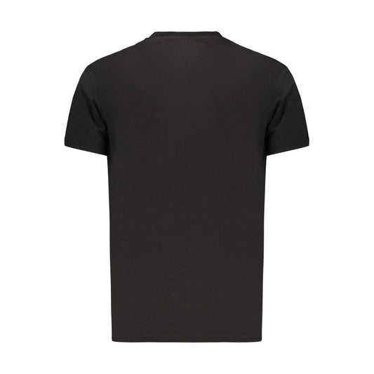 Tommy Hilfiger Black Cotton Mens T-Shirt