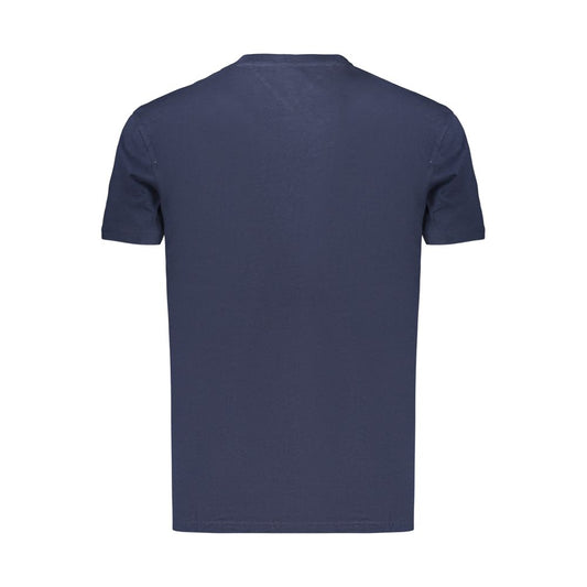 Tommy Hilfiger Blu Cotton Mens T-Shirt