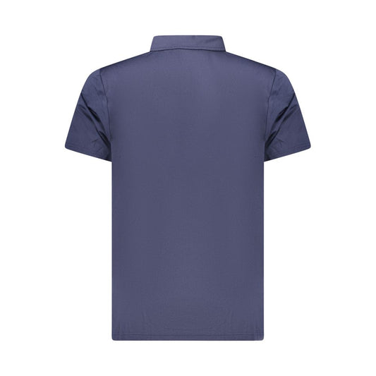 Lotto Blue Polyester Men's Polo Shirt