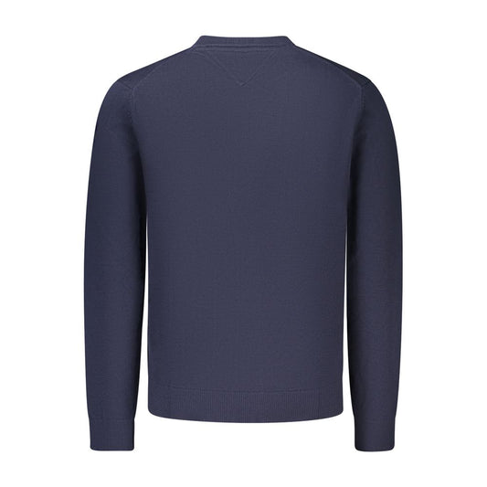 Tommy Hilfiger Blue Cotton Mens Knitwear
