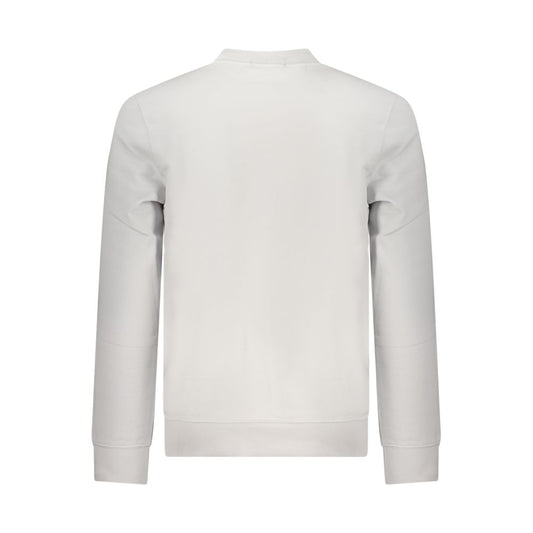 Calvin Klein Gray Cotton Men Sweatshirt