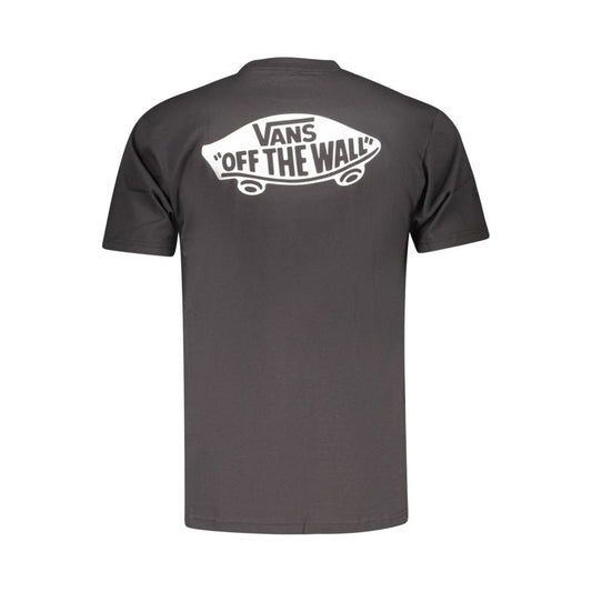 Vans Black Cotton Men's T-Shirt