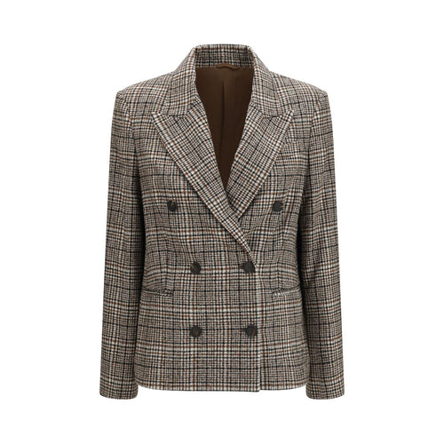 Brunello Cucinelli Multicolor Alpaca Vicugna Pacos Jacket