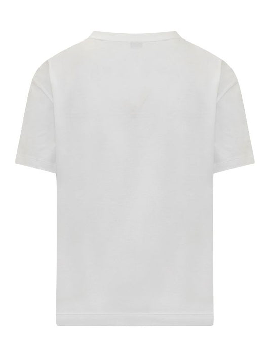 Brunello Cucinelli White Cotton T-Shirt