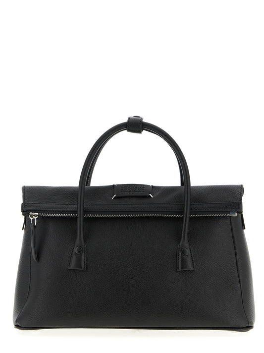 Maison Margiela Black Cashmere Handbag