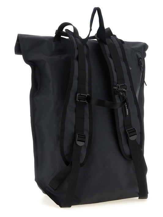 C.P. Company Black Polyamide Backpack