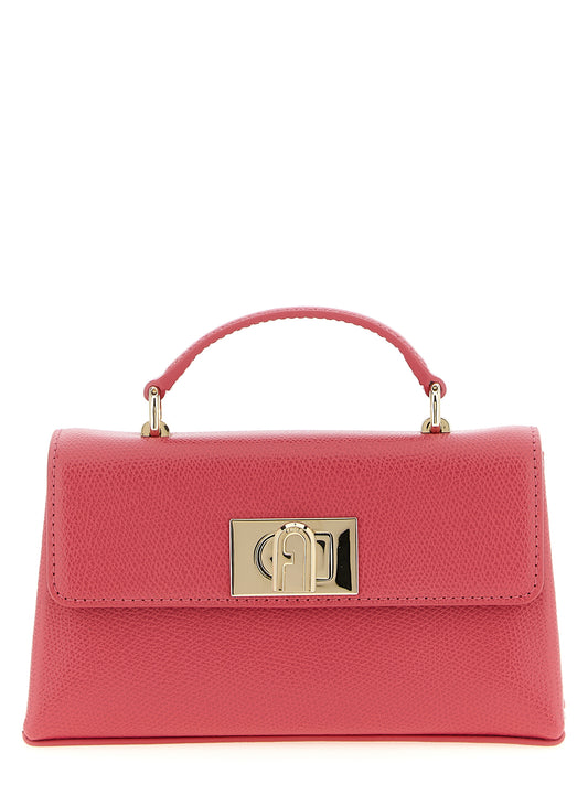 Furla Fuchsia Calfskin Crossbody Bag