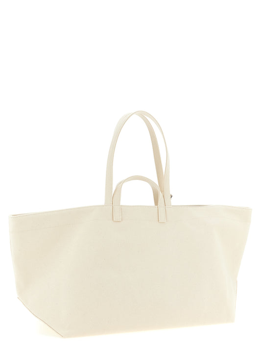 A.P.C. Beige Cotton Tote Bag