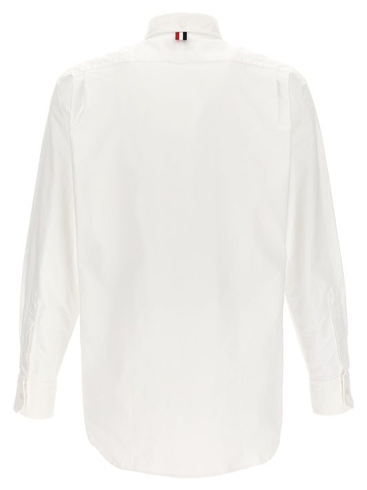 Thom Browne White Cotton Blouse