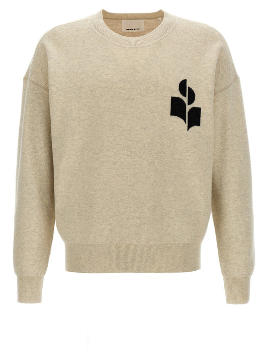 MARANT Gray Cotton Cardigan