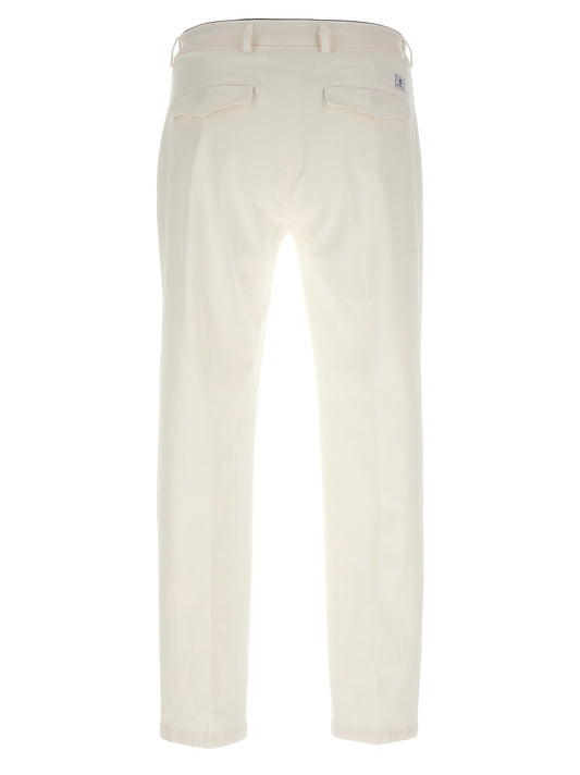 Department 5 White Cotton Pants