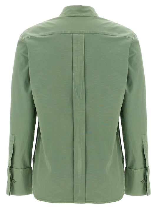 Max Mara Bicolor Cotton Blouse