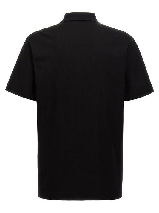 Givenchy Black Cotton Polo Shirt