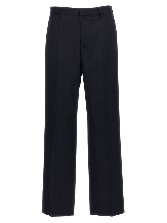 CELLAR DOOR Blue Polyethylene Casual Pants
