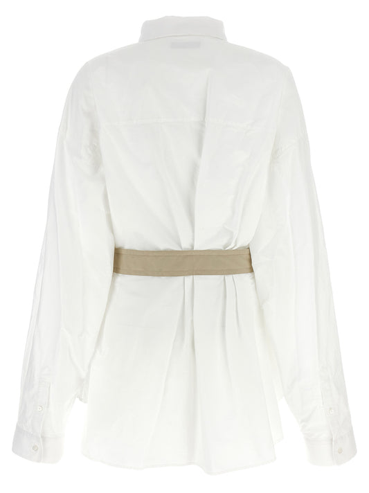 Balenciaga White Cotton Blouse