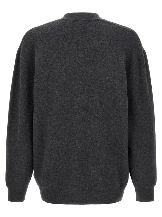 MARANT Gray Cotton Cardigan