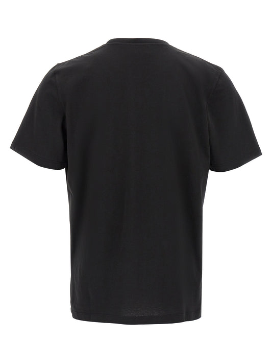 Saint Laurent Black Cotton T-Shirt