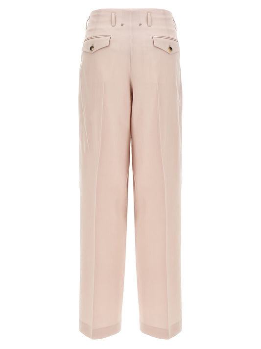 Golden Goose Multicolor Virgin Wool Casual Pants