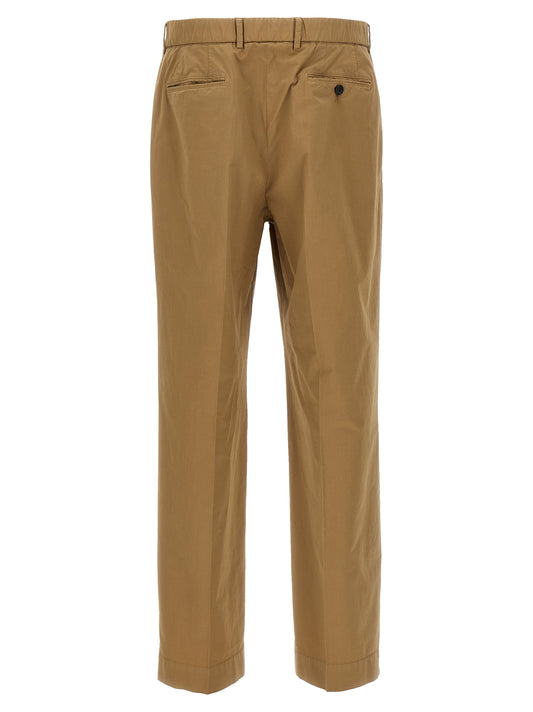 CELLAR DOOR Beige Cotton Casual Pants
