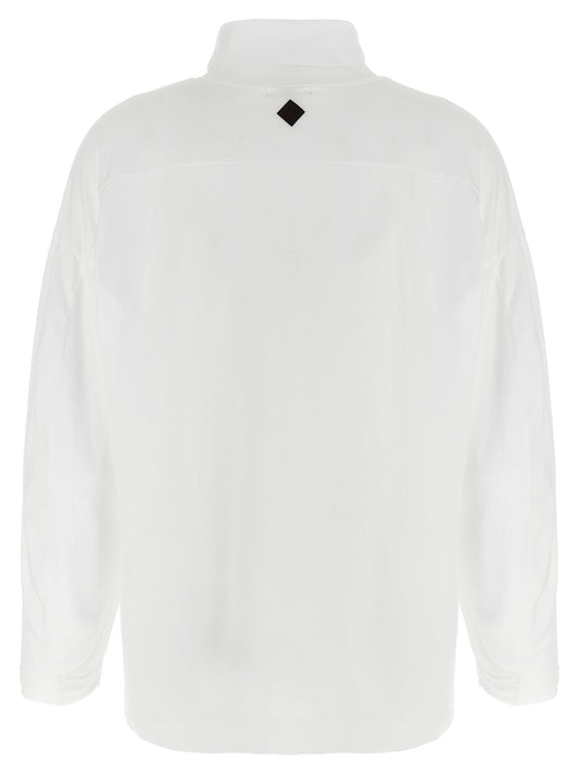 Haikure White Cotton Cardigan