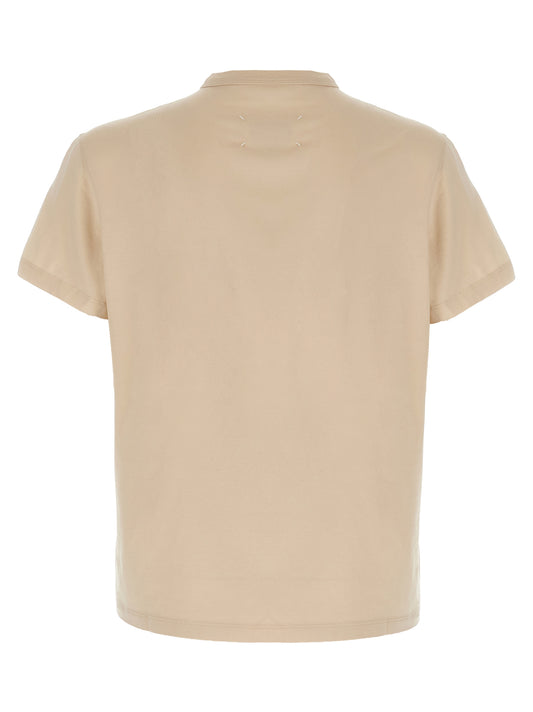 Maison Margiela Beige Cotton T-Shirt