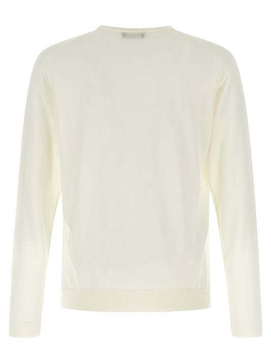 Roberto Collina Beige Merino Wool Cardigan