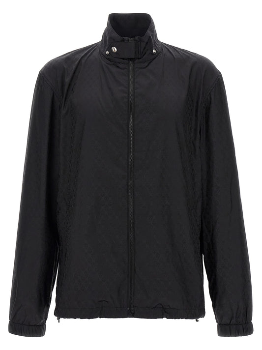 Alexander McQueen Black Polyamide Shell Jacket