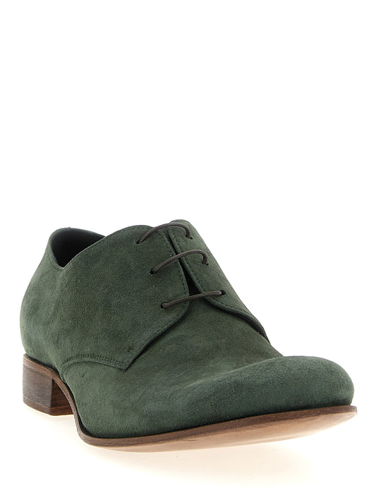 JULIAN Bicolor Suede Leather Oxfords And Derbies