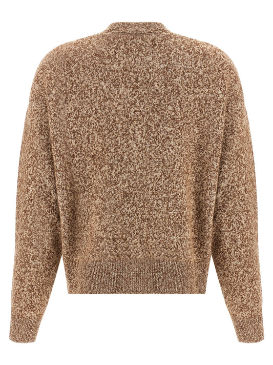 Versace Beige Virgin Wool Cardigan