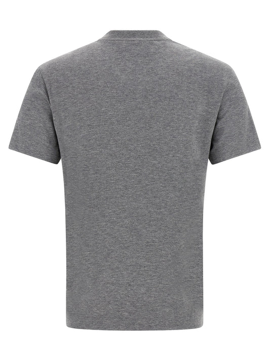 Fendi Gray Cotton T-Shirt