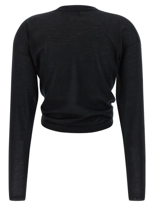 Dolce & Gabbana Black Cashmere Cardigan