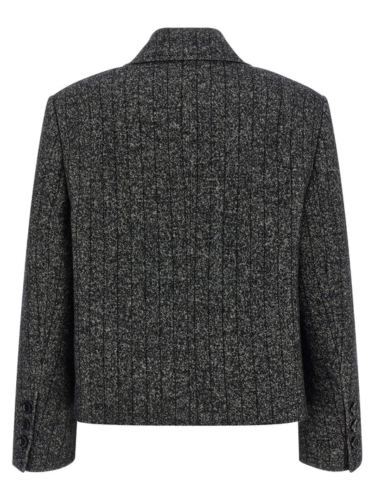 Dolce & Gabbana Bicolor Elastane Blazer